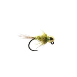 NINFA JIG HARE golden olive