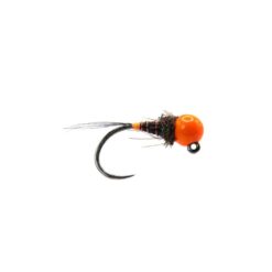 NINFA JIG ORANGE BEAD black